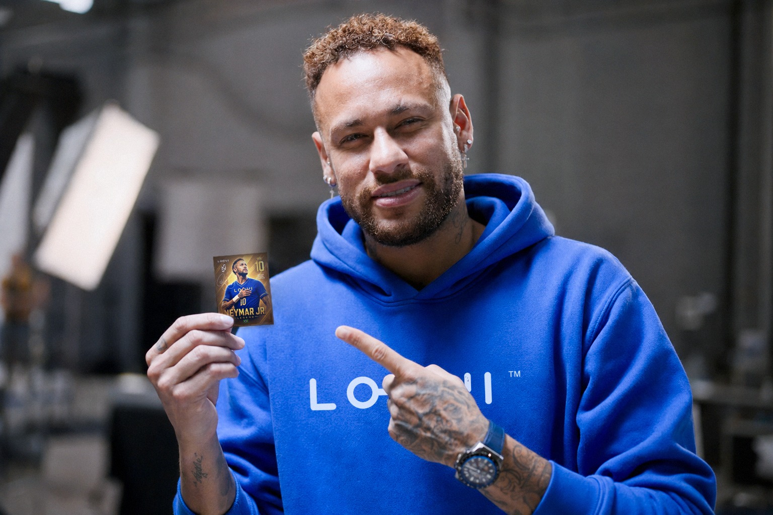 Neymar Jr. lança figurinha lendária em parceria com seguradora