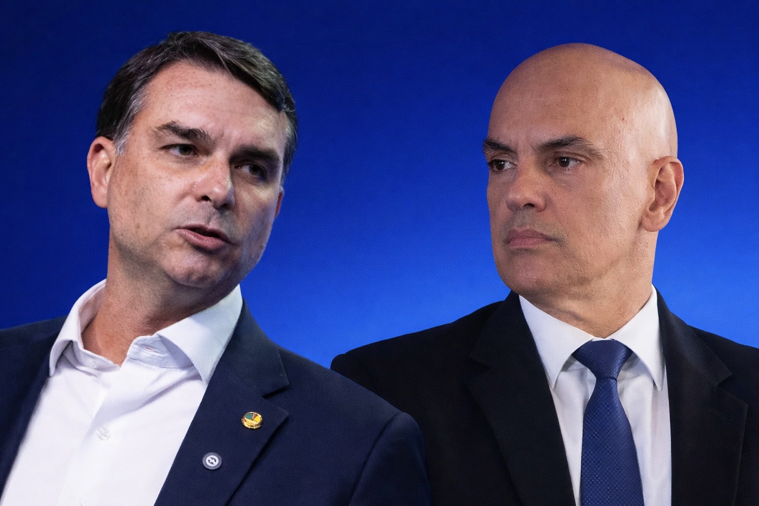 Flávio Bolsonaro pede suspeição de Moraes em processos de Vorcaro