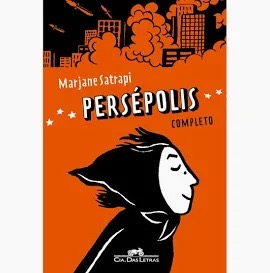 Capa da edição brasileira de "Persépolis"